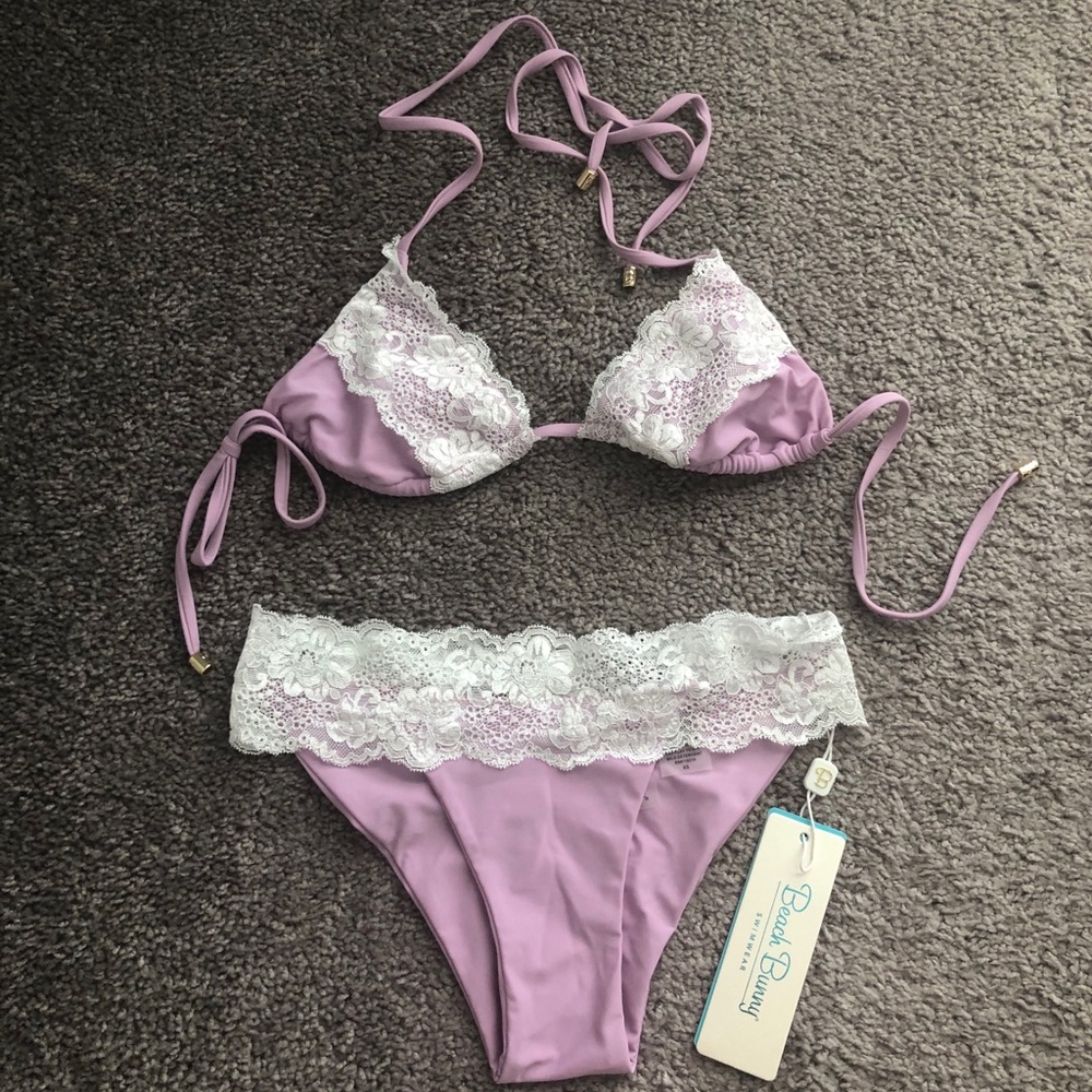 Beach Bunny Lady Lace Bikini XS